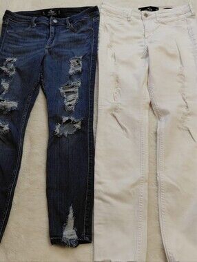 Hollister Women’s Skinny Jeans Bundle of 2 – Size 7R (W28 L26)
